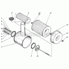 Воздухоочиститель 461-12с2-6