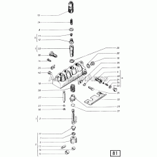 Головка топливного насоса СМД-14НГ,-14БН,-15Н,-19,-20