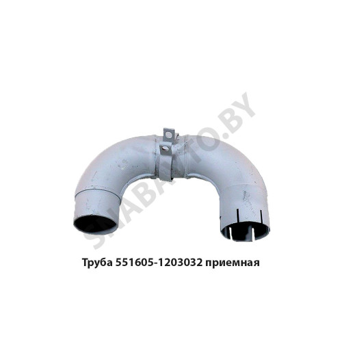 544010-1203032 Труба приемная н/о П-образная в сб.