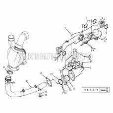 Теплообменник жидкостно-масляный
