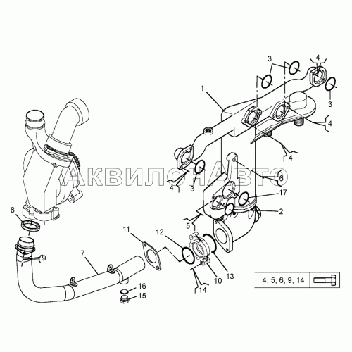 Теплообменник жидкостно-масляный
