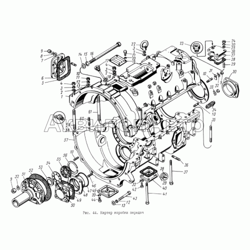 Картер коробки передач Картер коробки передач