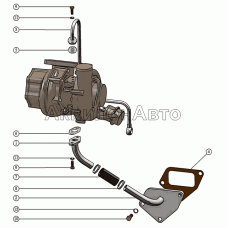 Маслопроводы турбокомпрессора Маслопроводы турбокомпрессора