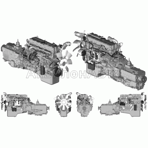 Общий вид ЯМЗ-53622-100