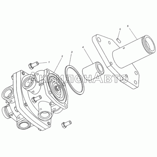 Тормозной кран