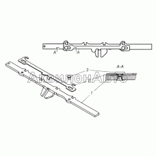 337.1111181 Рейка левая в сборе