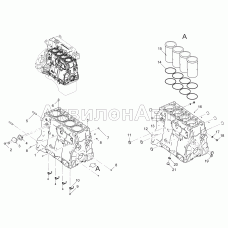 Блок цилиндров 5340-30-100200-010