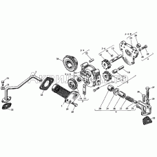 Приемник масляного насоса