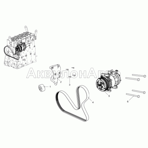 Компрессор кондиционера 5340-30-811400-010