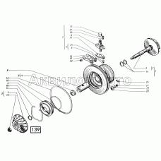 Корпус средний СМД-60, -62, -64, -66, -72
