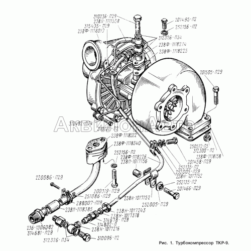 Турбокомпрессор ТКР-9 Турбокомпрессор ТКР-9