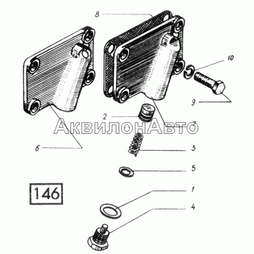 Клапан сливной СМД-14НГ,-14БН,-15Н,-19,-20 Клапан сливной СМД-14НГ,-14БН,-15Н,-19,-20