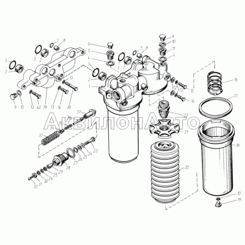 Фильтр очистки масла Фильтр очистки масла