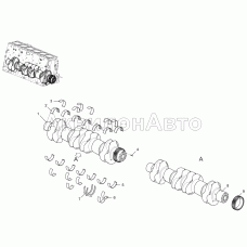 Вал коленчатый 536-30-100500-010