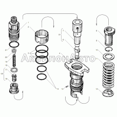 СЕКЦИЯ ТОПЛИВНОГО НАСОСА ВЫСОКОГО ДАВЛЕНИЯ двигателей ЯМЗ-6562.10, ЯМЗ-6563.10