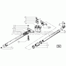Механизм газораспределения СМД-17,-17Н.01,-17Н.02,-17Н.03,-17Н.04,-18,-18Н.01,-18Н.02,-18Н.03,-18Н.04