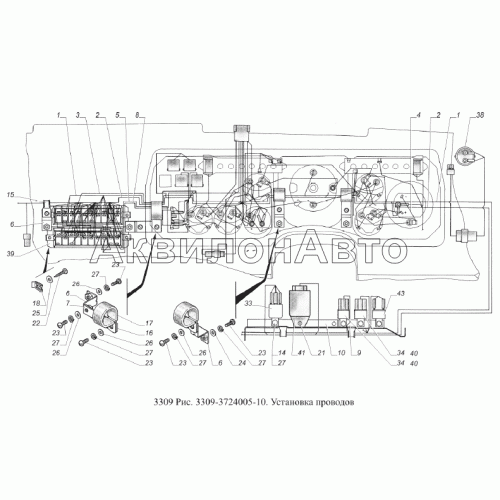 Установка проводов