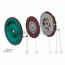 Установка муфты сцепления Установка муфты сцепления