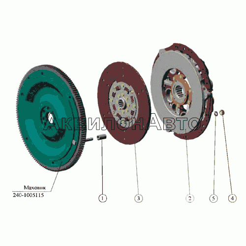 Установка муфты сцепления Установка муфты сцепления