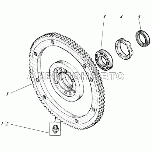 Маховик 41С-04с2-20