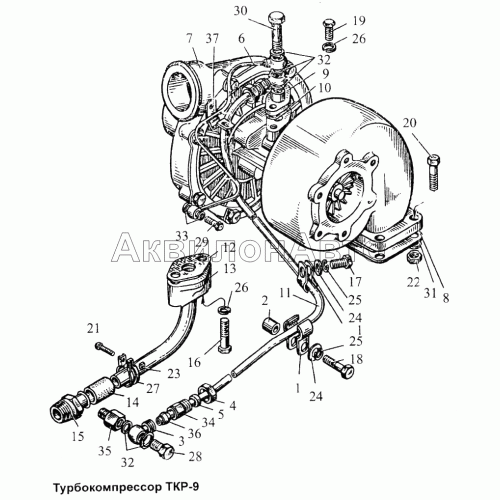 Турбокомпрессор ТКР-9 Турбокомпрессор ТКР-9
