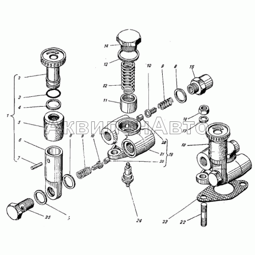 ТНВД модель 324-10 Насос топливоподкачивающий