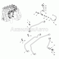 Трубопроводы топливные 5340-30-110400-010