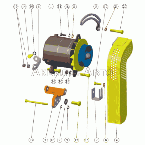 Установка генератора Установка генератора