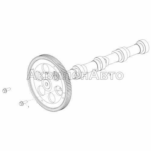 5340.1006005 Установка распределительного вала