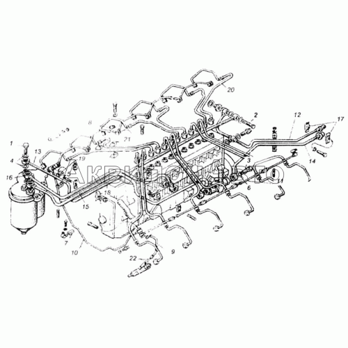 Топливные трубопроводы