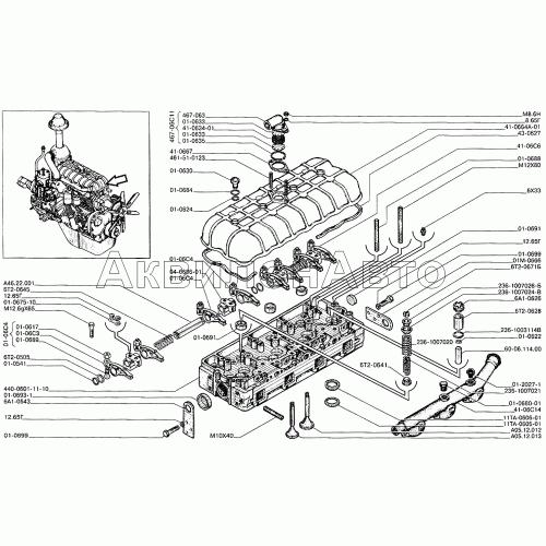 Головка цилиндров Головка цилиндров