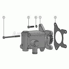 Установка насоса гидроусилителя руля.