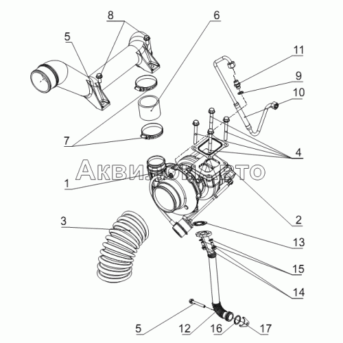 Турбокомпрессор (Евро-4)