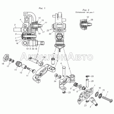 333.1110160-32 Рычаг регулятора в сборе 333.1110160-32 Рычаг регулятора в сборе