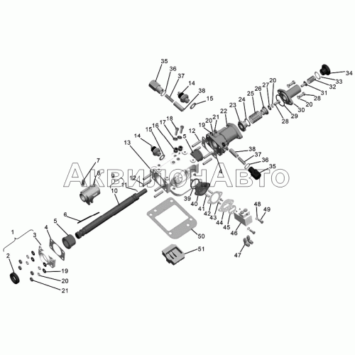 Механизм управления переключением передач