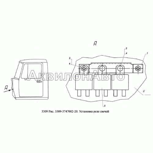 Установка реле свечей Установка реле свечей