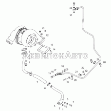 65652.1118001 Установка турбокомпрессора
