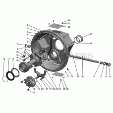 Картер коробки передач ТМЗ–09.130–10 и ТМЗ–09.130–11