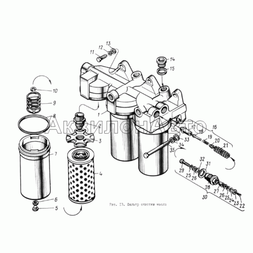 Фильтр очистки масла Фильтр очистки масла