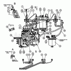 Топливные трубопроводы и установка топливной аппаратуры Топливные трубопроводы и установка топливной аппаратуры