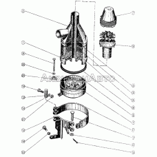 Воздушный фильтр дизеля Д-245