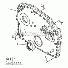 Крышка передняя