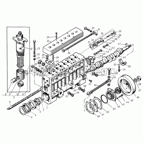 Топливный насос высокого давления Топливный насос высокого давления