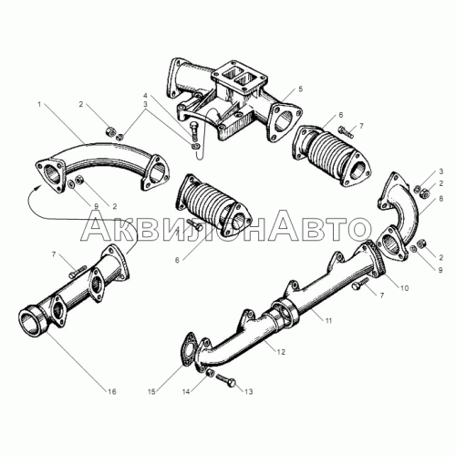 Коллекторы выпускные Коллекторы выпускные