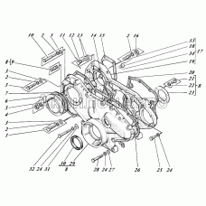 Картер шестерен с крышкой 4405-02c1-02