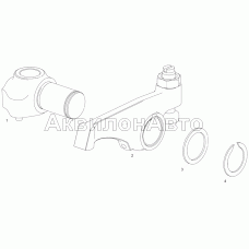 236-1007088-Б4 Коромысло клапана с осью в сборе