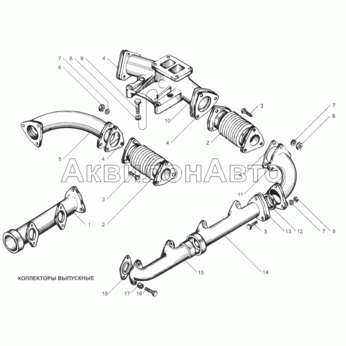 Коллекторы выпускные