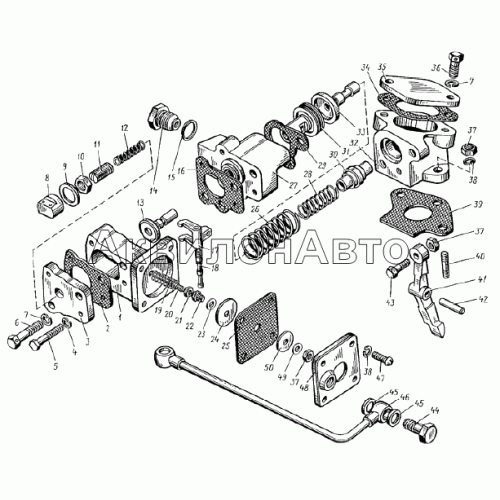 Корректор подачи топлива по наддуву