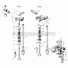 Клапаны и толкатели
