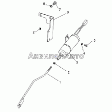 Привод рычага останова ТНВД